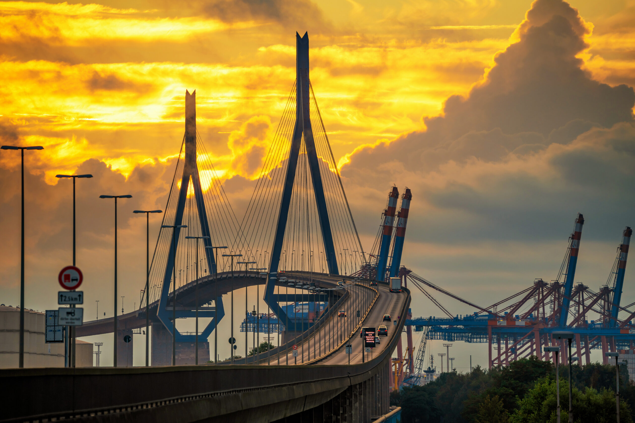 Foto von Köhlbrandbrücke